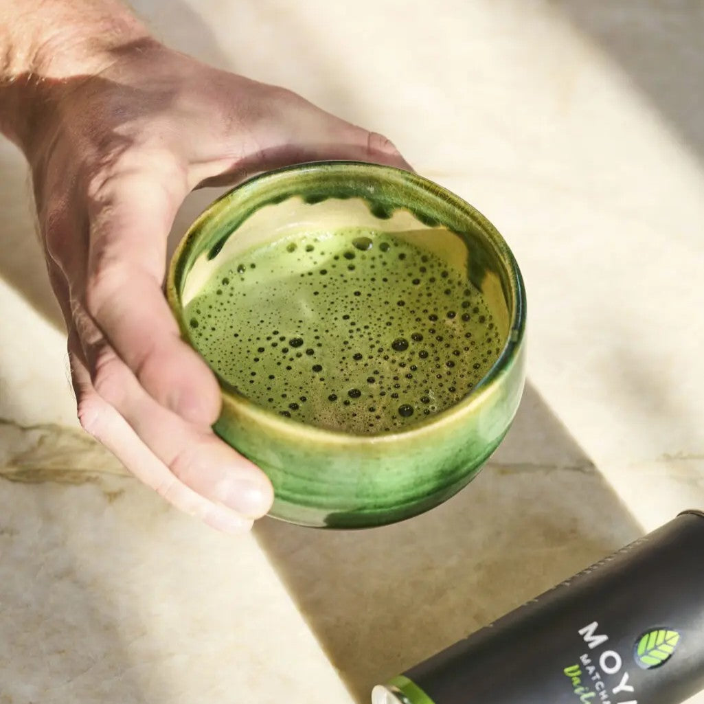 Chashaku – traditional matcha scoop made of light bamboo