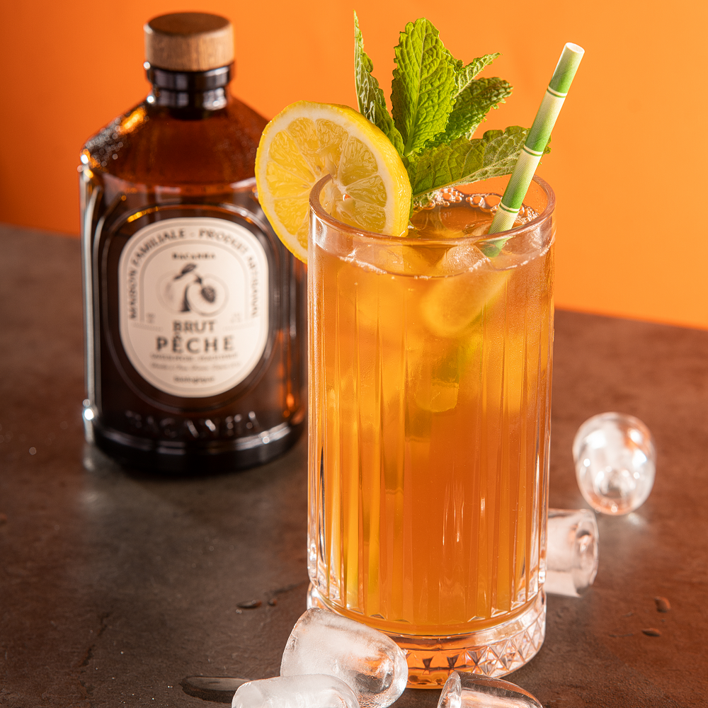 Bacanha Peach flavored syrup [ORGANIC]