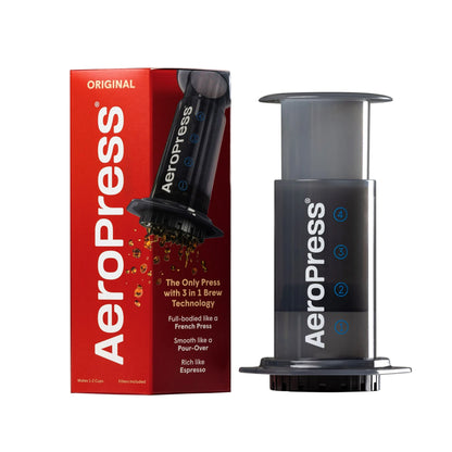 AeroPress Original – manual coffee maker for home and travel