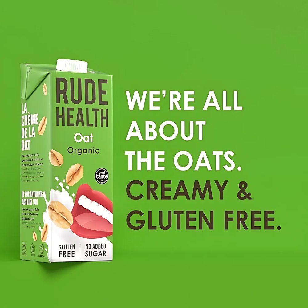 Rude Health Organic Oat Plant Drink 1L