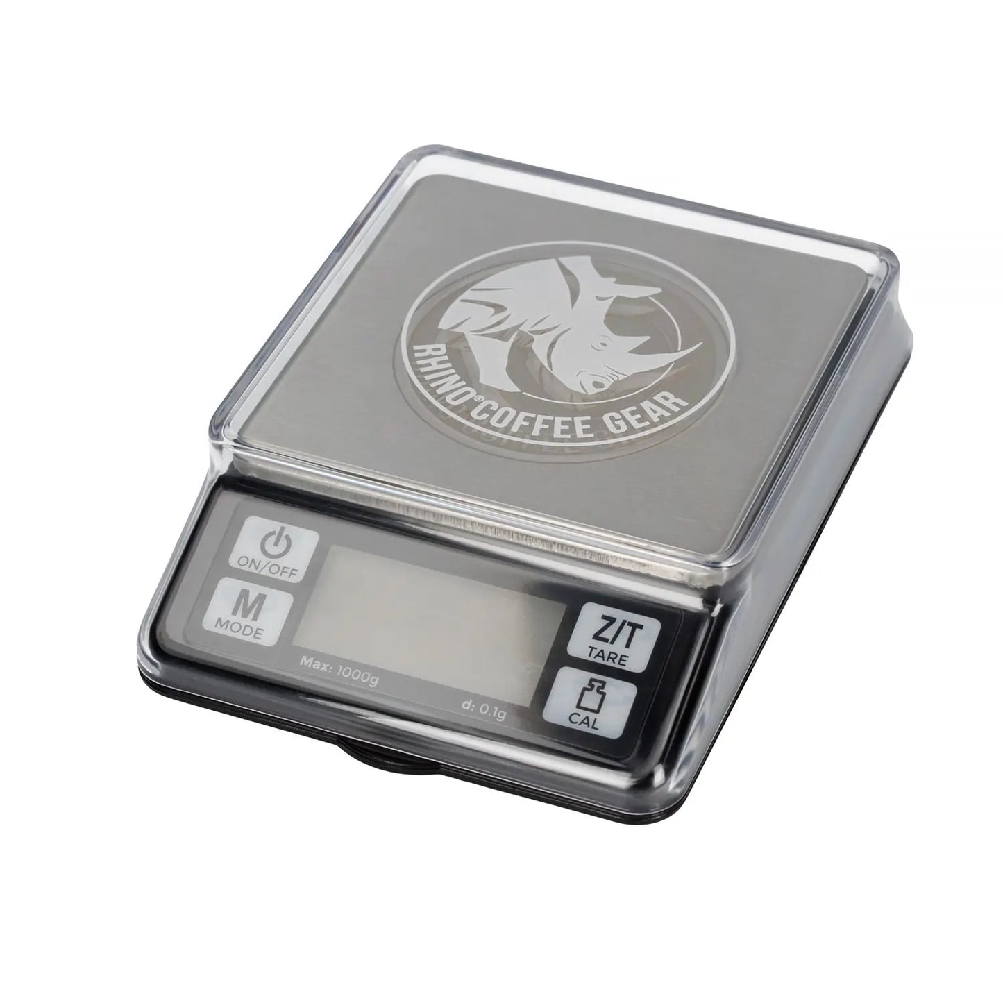 Rhino Coffee Gear Dosing Scale z pokrywką – waga do kawy 1kg z dokładnością 0,1 g