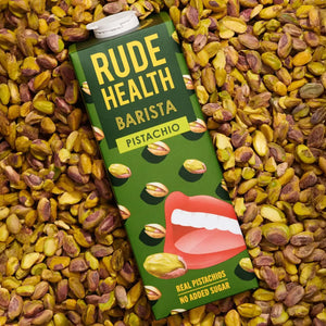 Rude Health Pistachio – simple composition. Clear character.