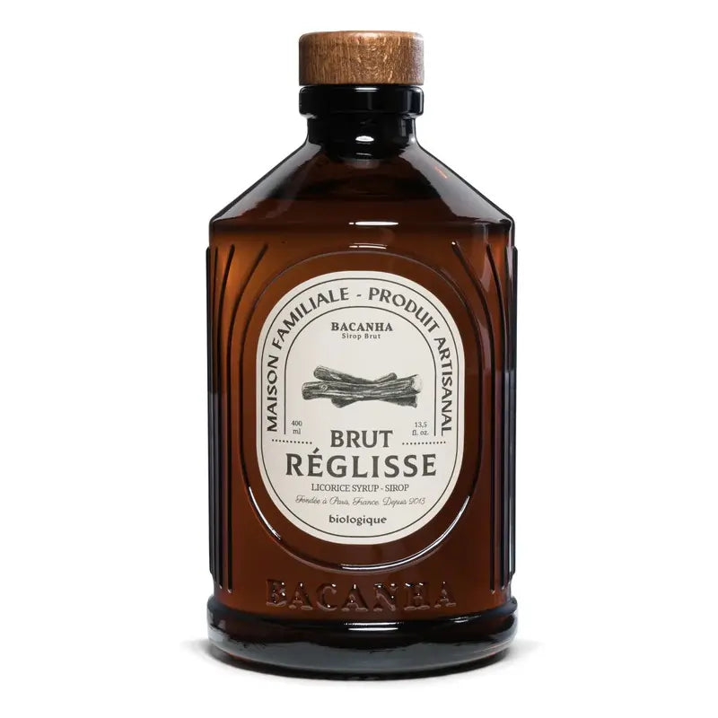 Syrop Bacanha Réglisse 400 ml – organiczny syrop o smaku lukrecji
