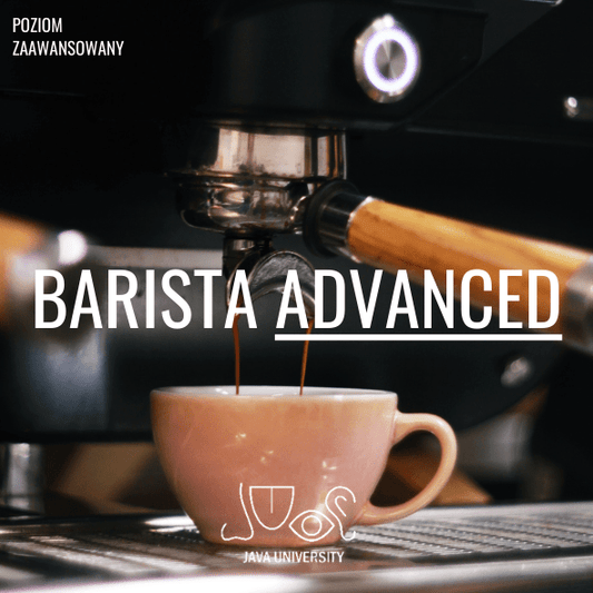 SZKOLENIE Barista Advanced - JAVA University