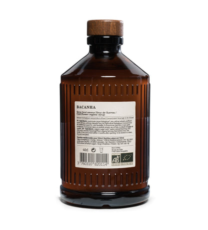 Syrop Bacanha o smaku kwiatu czarnego bzu [ORGANIC]