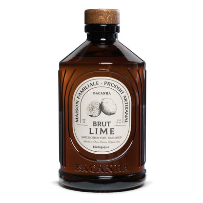 Bacanha lime flavored syrup [ORGANIC]