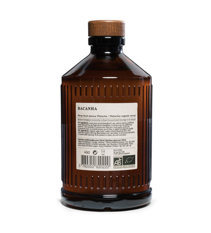 Syrop Bacanha o smaku pistacjowym [ORGANIC]