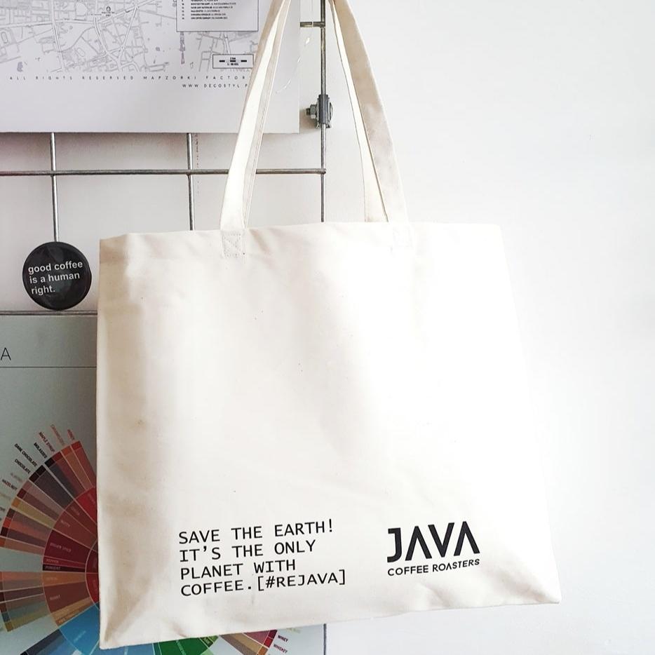 Torba bawełniana JAVA duża styl